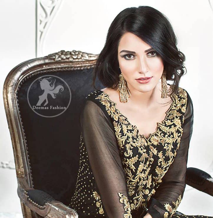 Black Semi Formal Shirt - Bell Bottom Pants