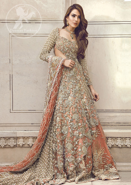 maxi dress for wedding pakistani 2018