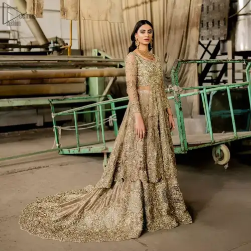 Intricate details, flamboyant silhouettes, and mastery of colour are what makes this dress stand out from the rest. This is