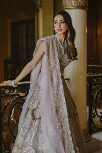 Let your royal appearance dazzle with exquisiteness on your walima or nikkah day.