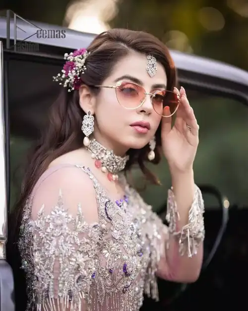 If you want to go high on the fashion charts then just go with this pink outfit of Deemas Fashion.