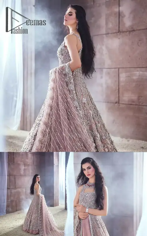 Rose, glitter, and glam are the mood. Shine through with all eyes on you! A full festive package dipped in