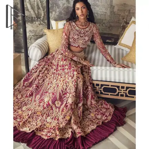 Create your own uniqueness. Let it be priceless for yourself and yet identifiable for others. Introducing burgundy blouse which is