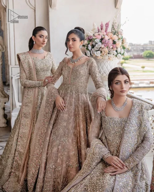 Make your Qabool Hai moment more memorable with this outfit by DeemasFashion. A dreamy statement of this dress proffers a