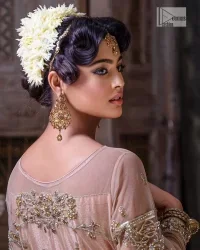 Tea Pink Flare Maxi – Dupatta - Image 2