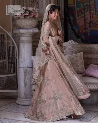 Tea Pink Flare Maxi – Dupatta - Image 4