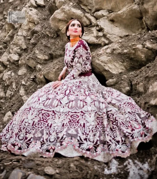 It is organized with a lehenga and dupatta having a flattering silhouette and comfortable design to ensure you feel confident