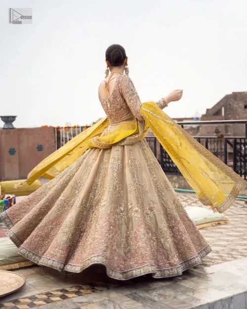 Its flowing and comfortable silhouette ensures you can move with ease as you dance and enjoy the festivities.