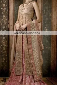 Dark Pink Sharara with Long Shirt